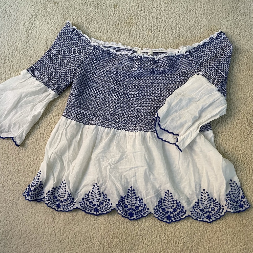 Adorable smocked like top